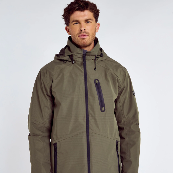 Dubarry Men's Crossbarry Waterproof Jacket-Jackets & Coats-Eland Lodge