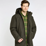Dubarry Men's Swiftheath Coat in Olive-Jackets & Coats-Eland Lodge