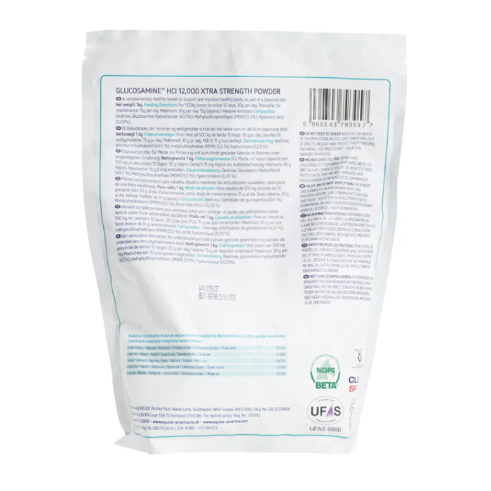 Equine America Glucosamine HCI 12,000-Supplements-Eland Lodge