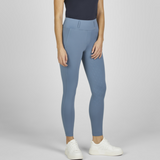 Eskadron Classic Sports Flex Full Grip Riding Tights in Steel Blue-Jodhpurs & Breeches-Eland Lodge