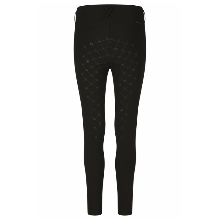 Eskadron Cosy Full Grip Dynamic Riding Tights in Black-Jodhpurs & Breeches-Eland Lodge