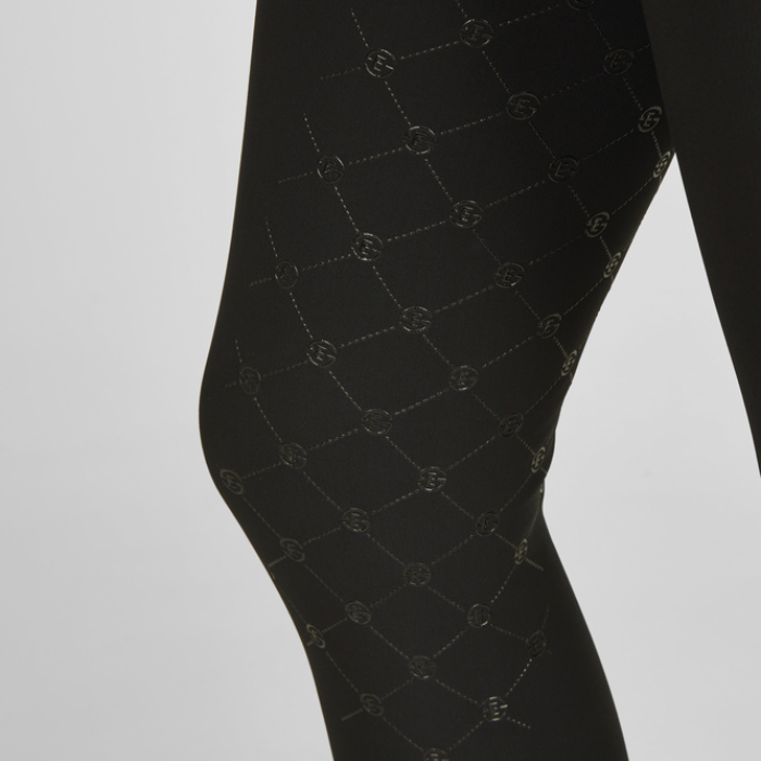 Eskadron Cosy Full Grip Dynamic Riding Tights in Black-Jodhpurs & Breeches-Eland Lodge