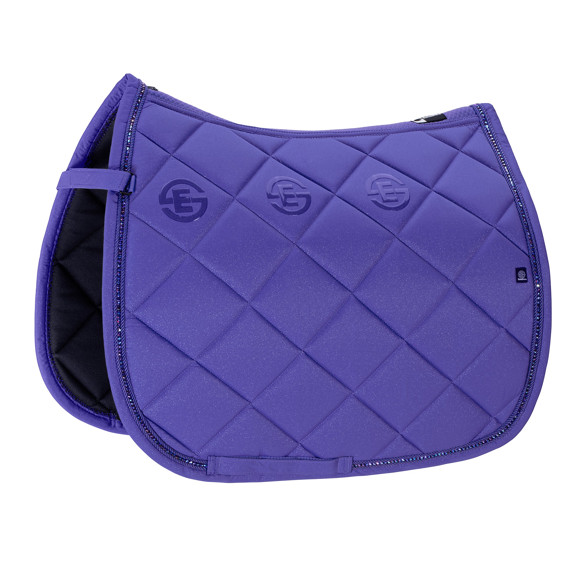 Eskadron Dynamic Sparkle Crystal Saddle Pad-Numnahs & Saddle Pads-Eland Lodge