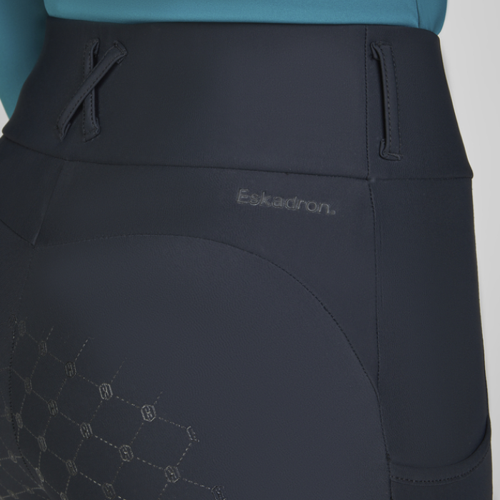 Eskadron Heritage Cosy Riding Tights in Black-Jodhpurs & Breeches-Eland Lodge