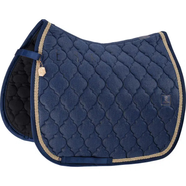 Eskadron Heritage Cotton Glitter Saddle Cloth-Numnahs & Saddle Pads-Eland Lodge