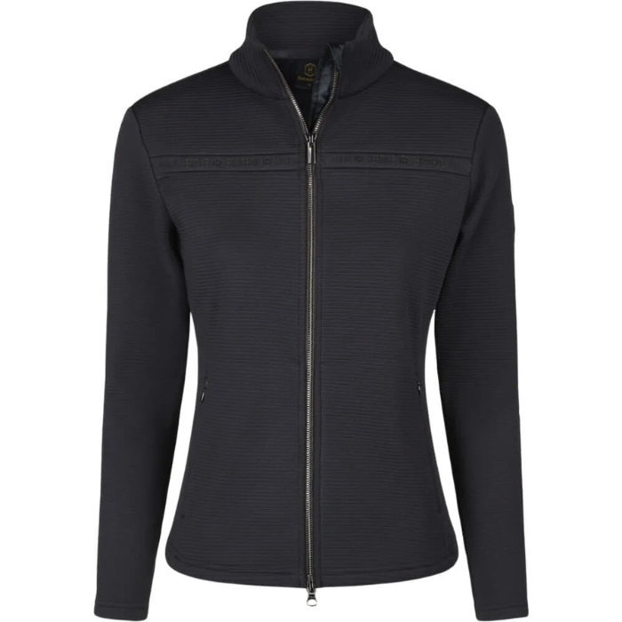 Navy jacket on a white background