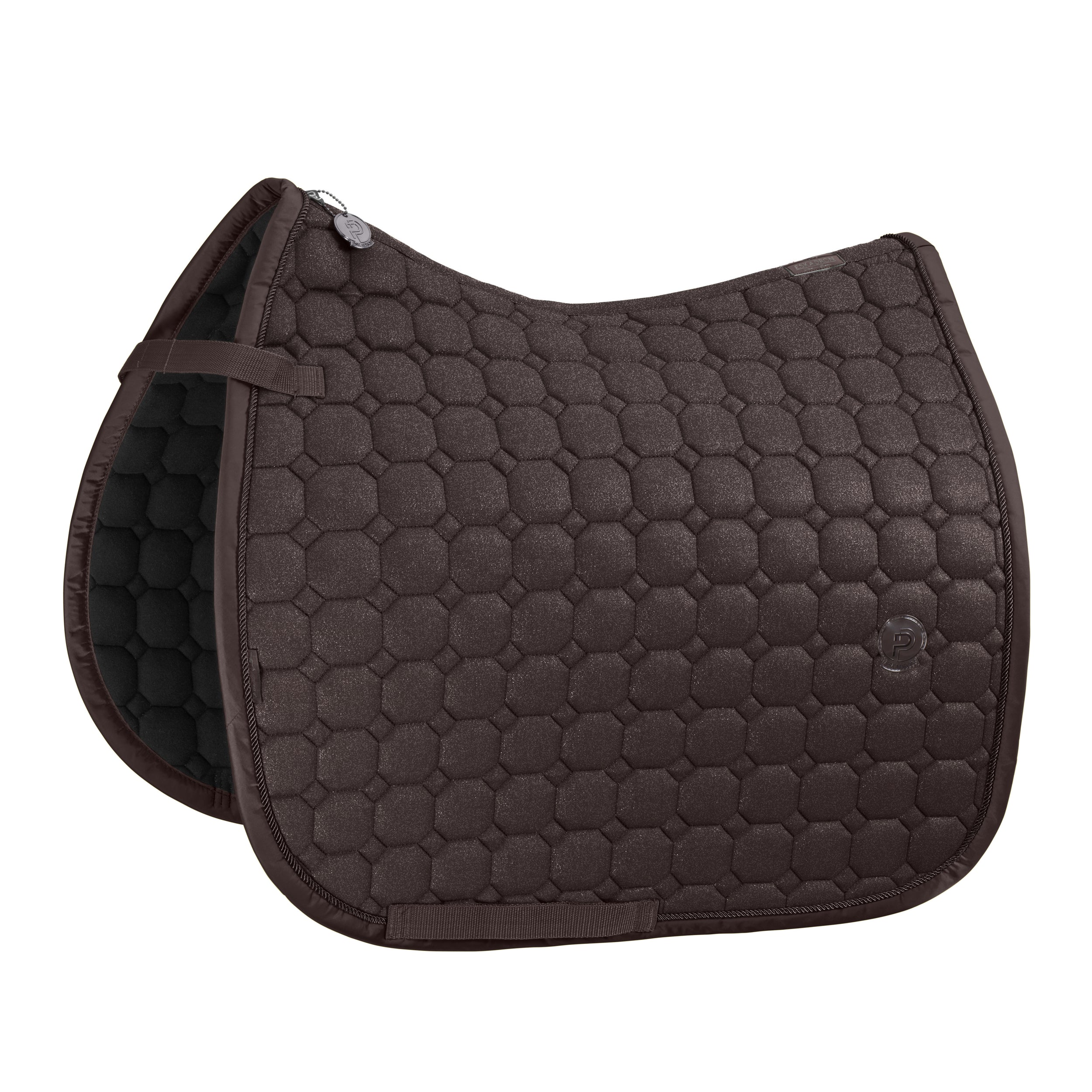 Eskadron Platinum Cotton Glitter Saddle Pad-Numnahs & Saddle Pads-Eland Lodge