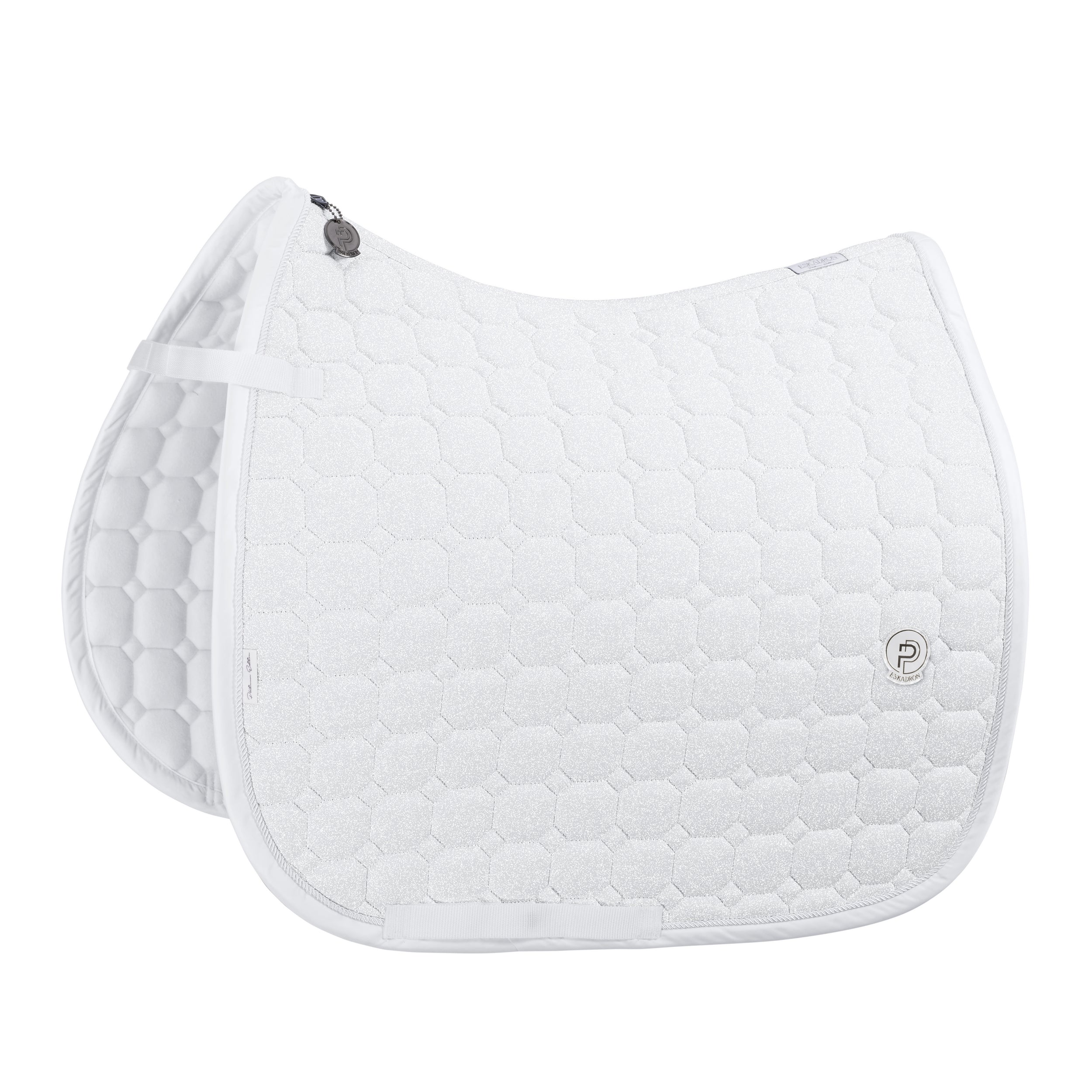 Eskadron Platinum Cotton Glitter Saddle Pad-Numnahs & Saddle Pads-Eland Lodge