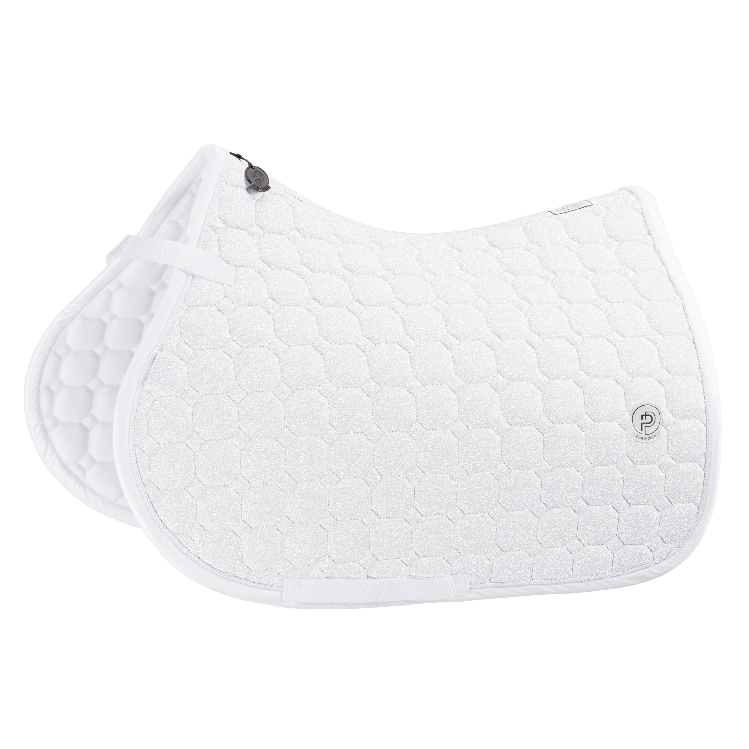 Eskadron Platinum Cotton Glitter Saddle Pad-Numnahs & Saddle Pads-Eland Lodge
