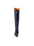 Fairfax & Favor Ladies Heeled Amira Suede Boots in Ink Blue-Country Boots-Eland Lodge