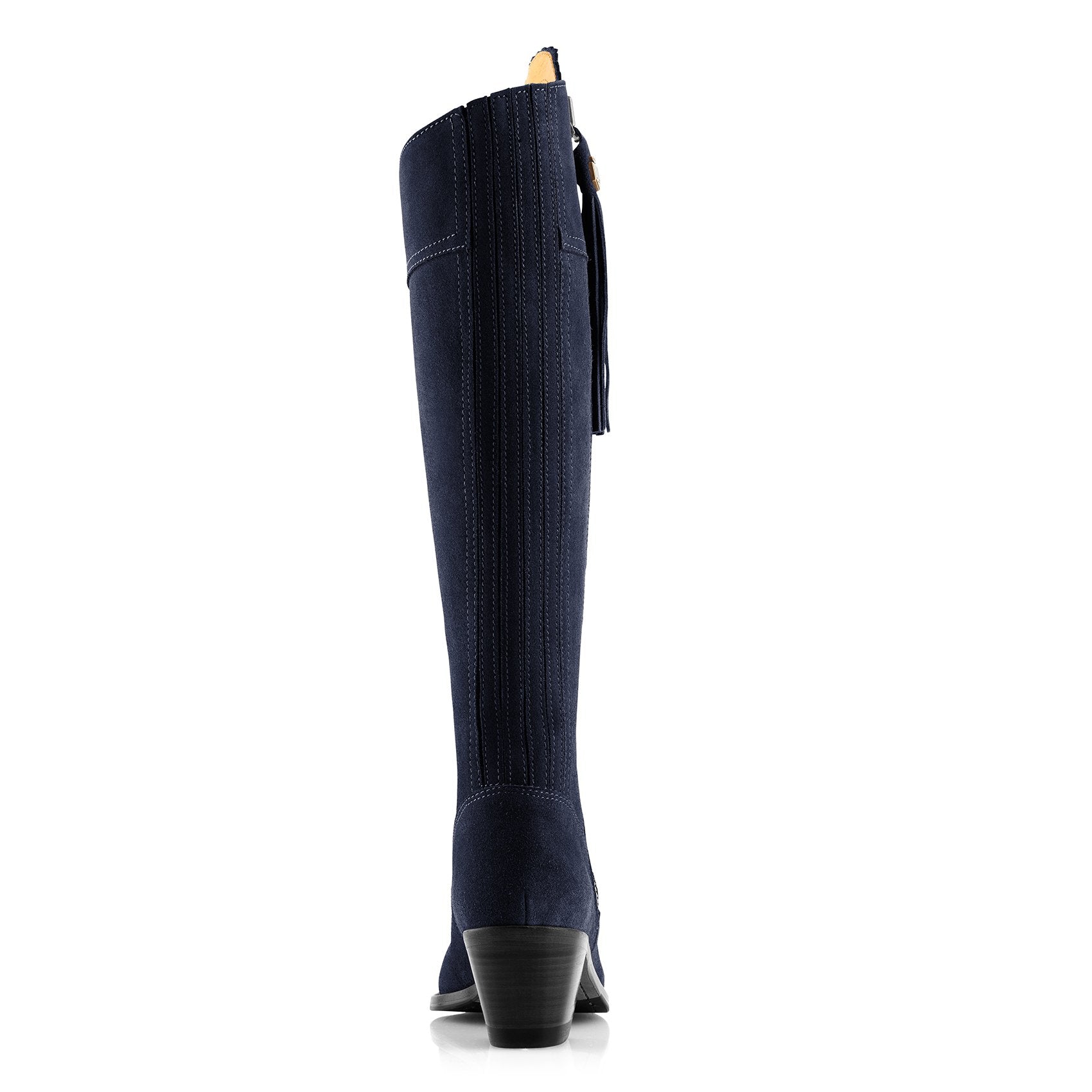 Fairfax & Favor Ladies Regina Heeled Narrow Fit Suede Boots-Country Boots-Eland Lodge