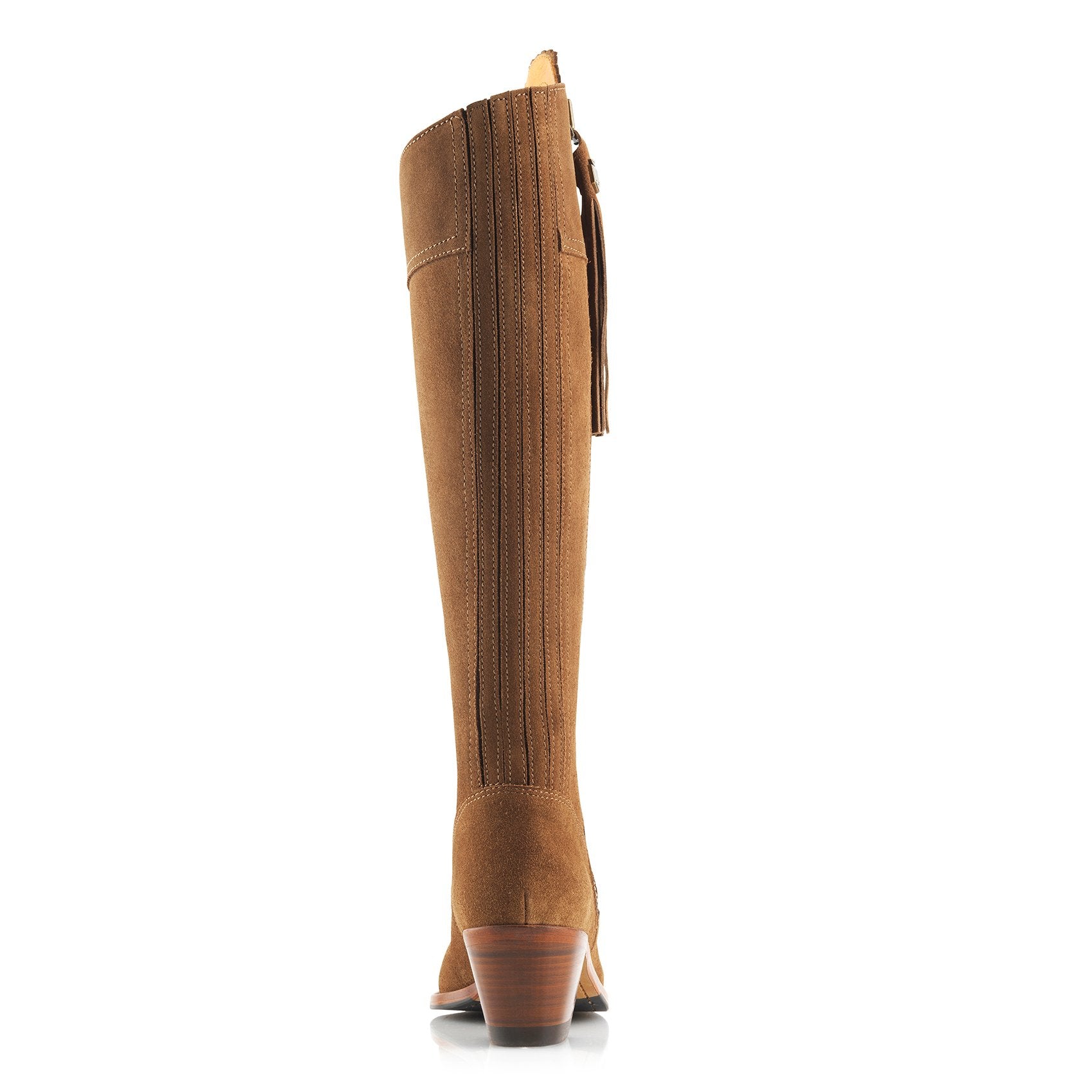 Fairfax & Favor Ladies Regina Heeled Narrow Fit Suede Boots-Country Boots-Eland Lodge