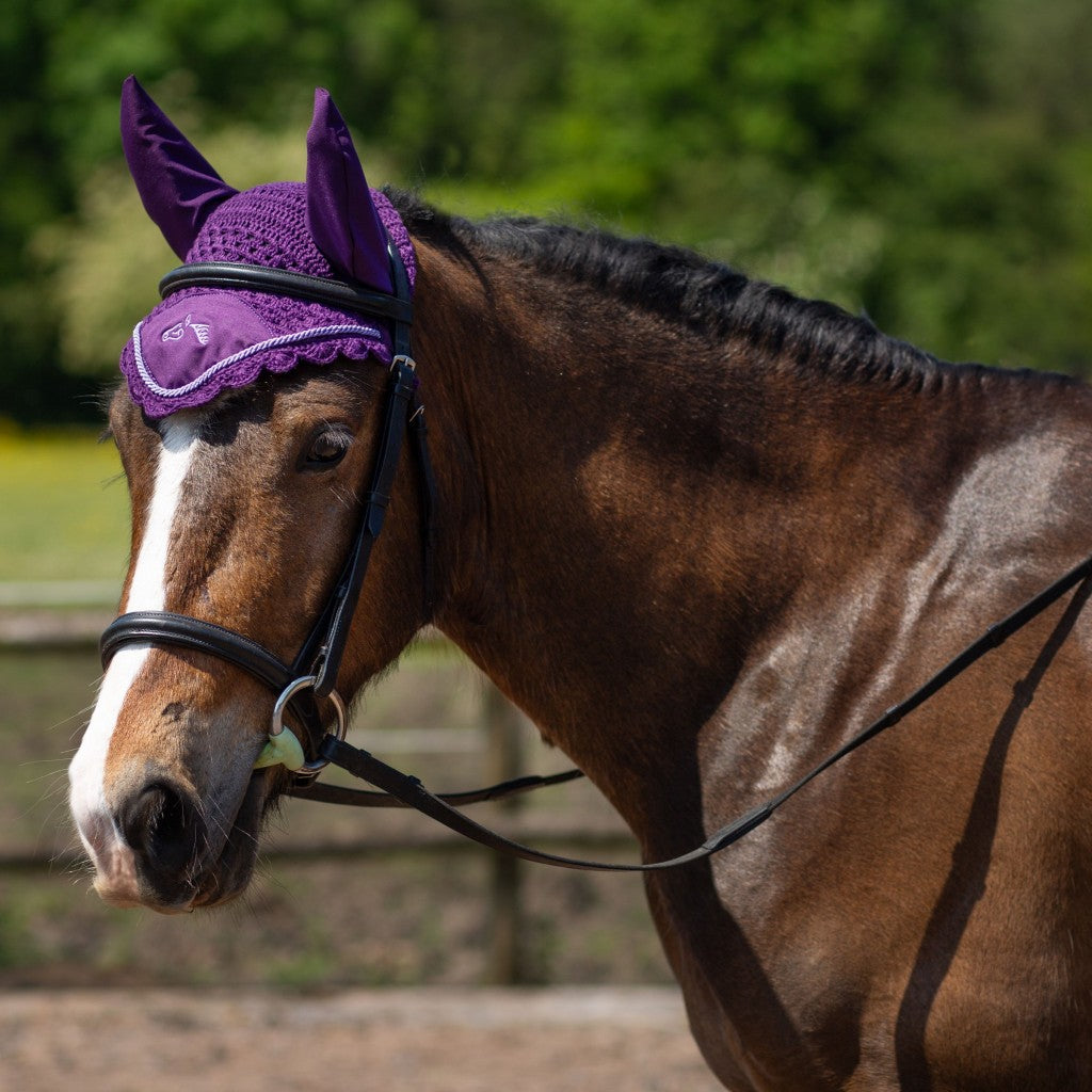 Gallop Equestrian Classic Fly Veil-Fly Masks & Veils-Eland Lodge