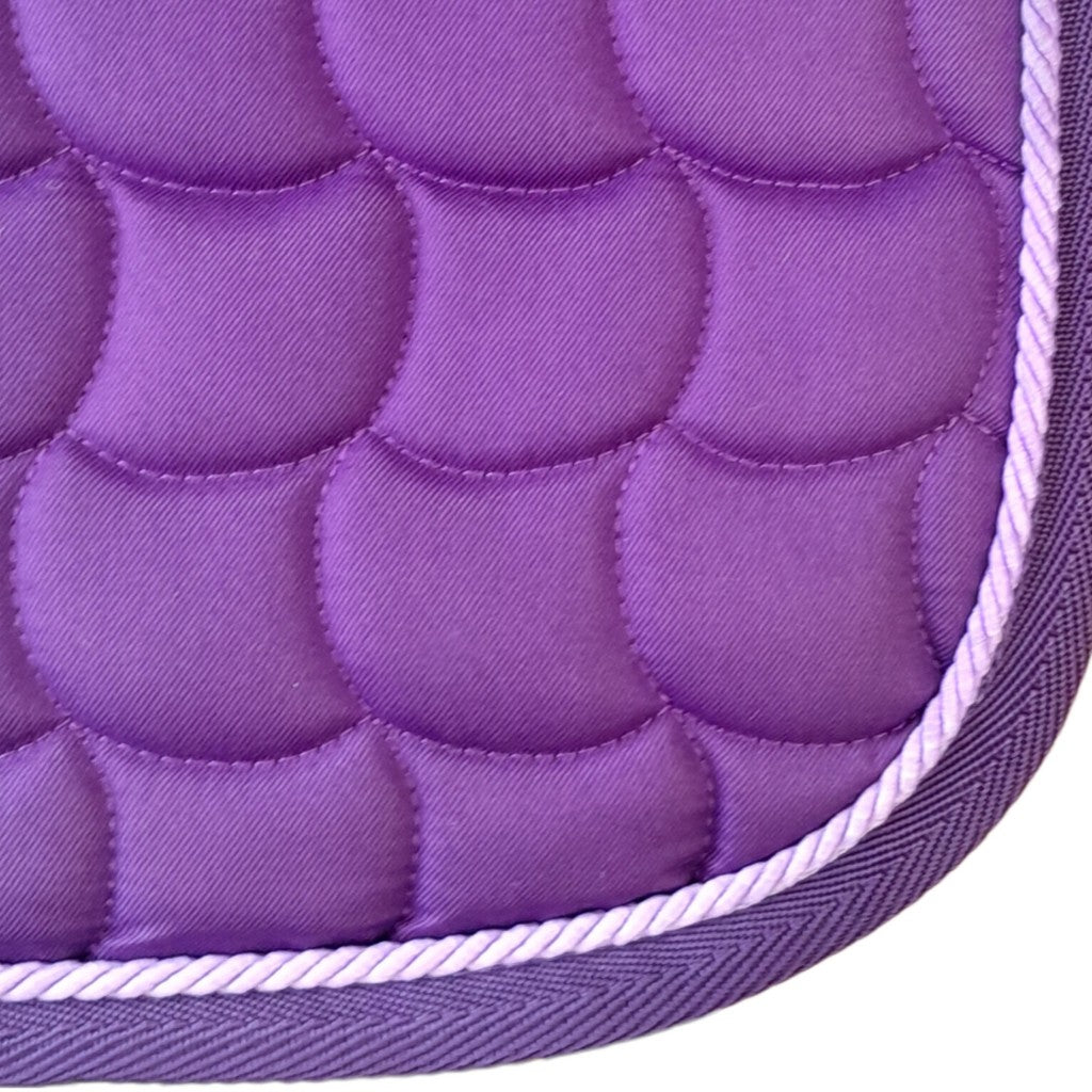 Gallop Equestrian Quilted Dressage Saddle Pad-Numnahs & Saddle Pads-Eland Lodge