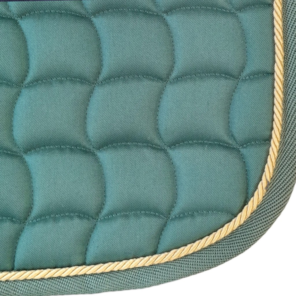 Gallop Equestrian Quilted Dressage Saddle Pad-Numnahs & Saddle Pads-Eland Lodge
