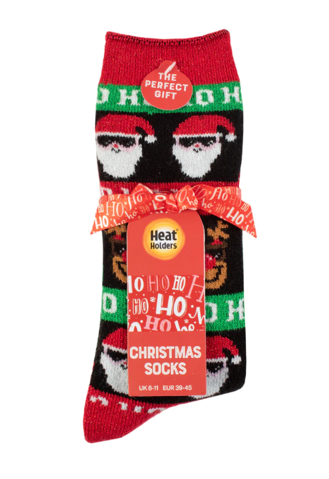 Heat Holders Mens Lite Christmas Socks-Socks-Eland Lodge