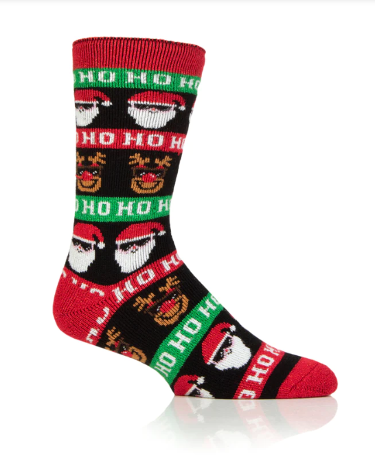 Heat Holders Mens Lite Christmas Socks-Socks-Eland Lodge