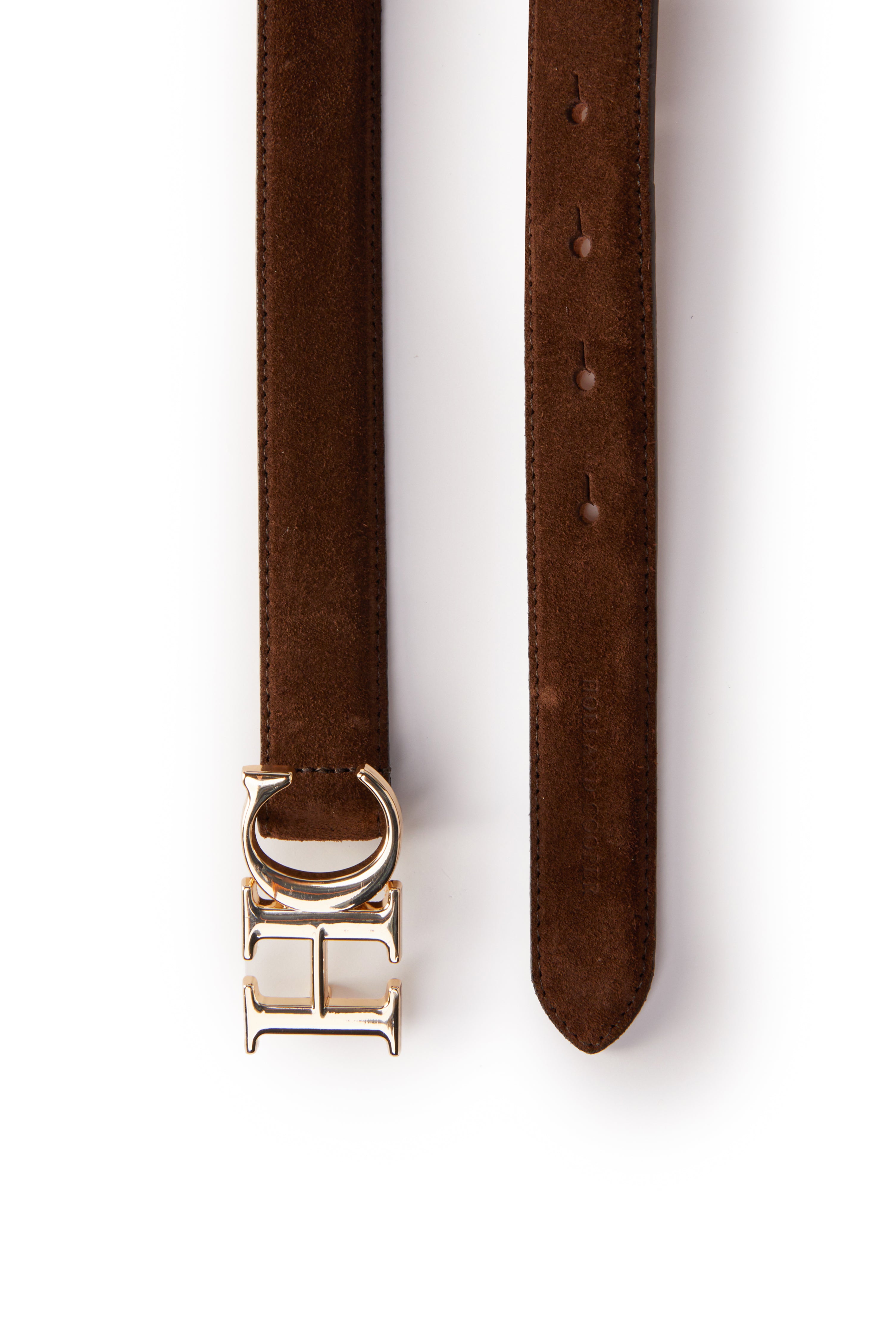 Holland Cooper Atelier Slim Logo Belt-Belts-Eland Lodge