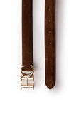 Holland Cooper Atelier Slim Logo Belt-Belts-Eland Lodge