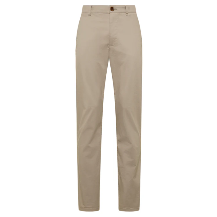 Beige trousers on a white background