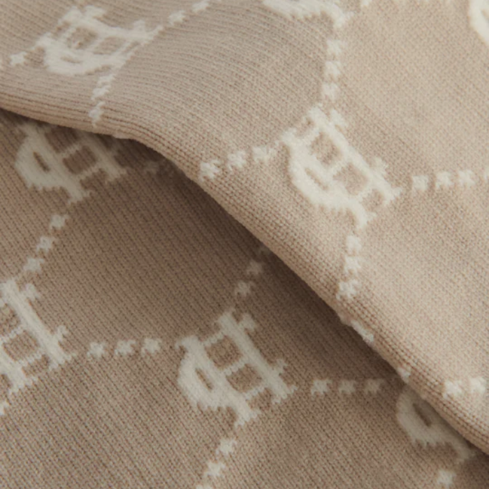 Beige fabric with HC detailing