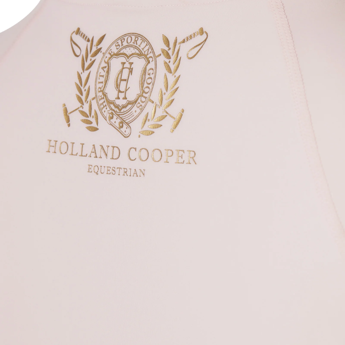 Holland Cooper Training Vest in Blush-Base Layers-Eland Lodge