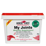 Horse First Supplements My Joints Mobility Supplement container on a white background