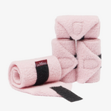 Pink bandages with black straps and 'Le Mieux' branding on a white background