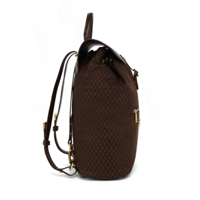 Holland Cooper Regency Backpack in Chocolate Monogram