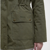 Barbour Ladies Buttercup Waterproof Jacket in Classic Olive