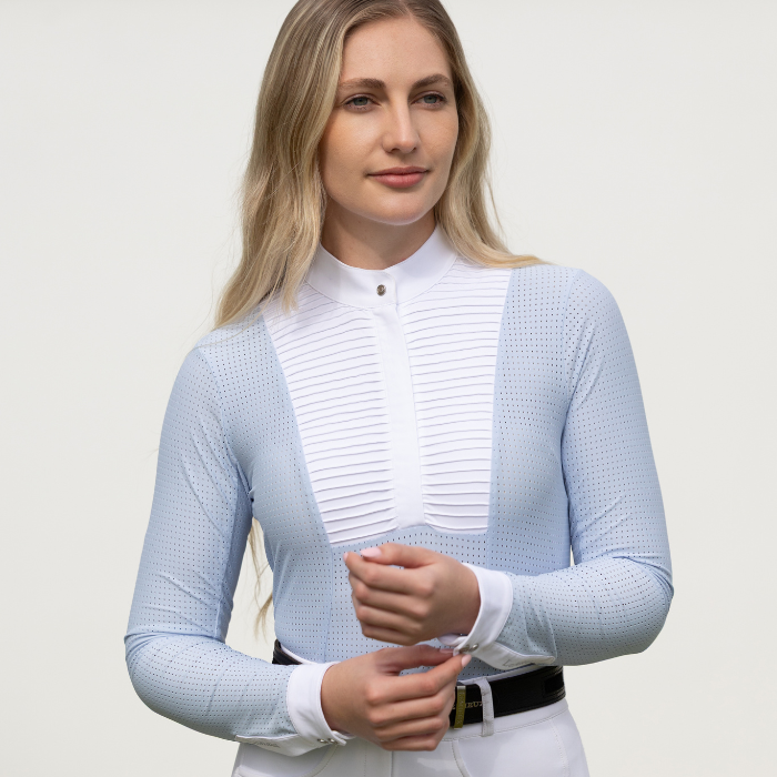 LeMieux Arielle Long Sleeve Show Shirt-Competition Shirts-Eland Lodge