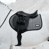 LeMieux Aspen CC Square Pad in Herringbone-Numnahs & Saddle Pads-Eland Lodge