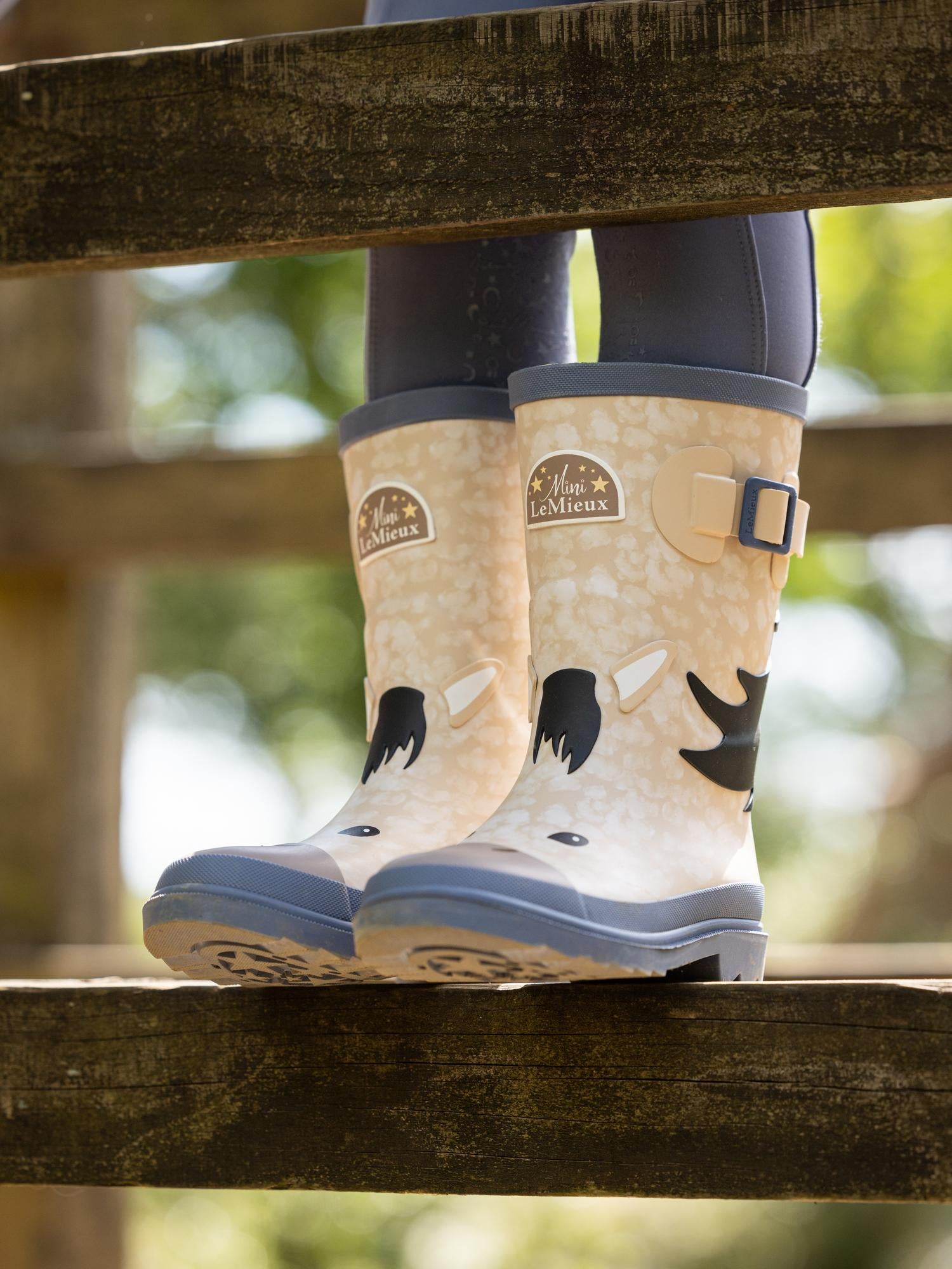LeMieux Childrens Puddle Pals Welly-Wellingtons-Eland Lodge