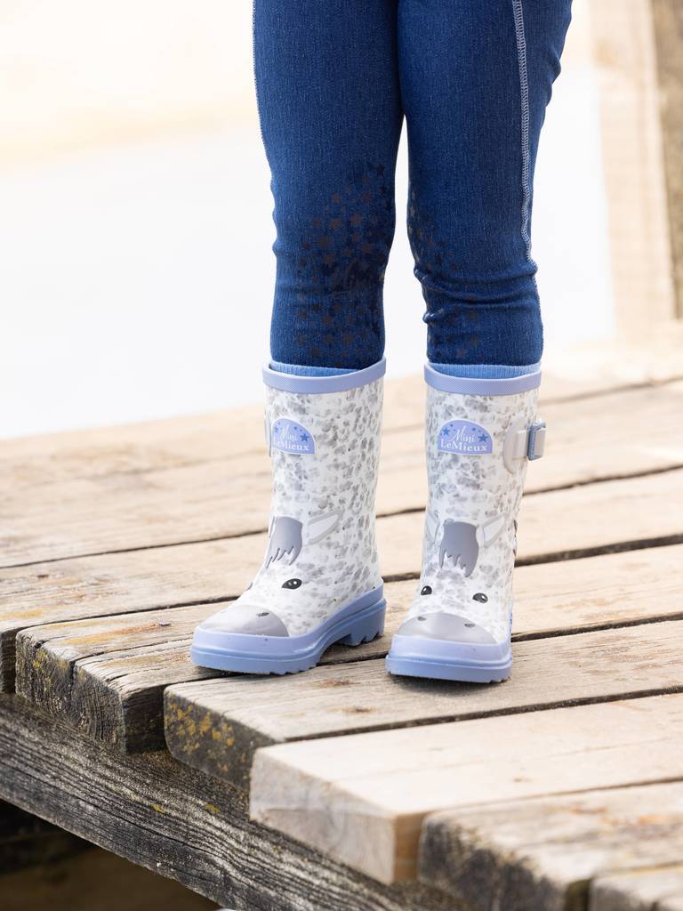 LeMieux Childrens Puddle Pals Welly-Wellingtons-Eland Lodge