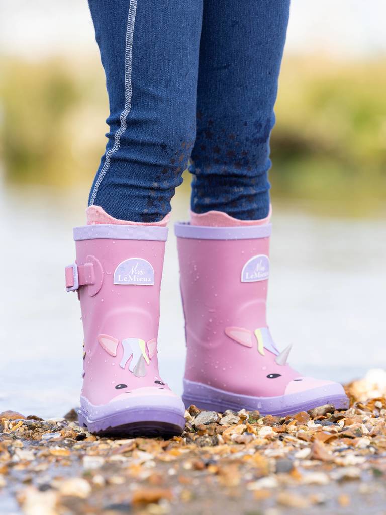 LeMieux Childrens Puddle Pals Welly-Wellingtons-Eland Lodge