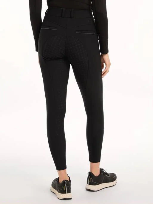 LeMieux Isabelle Full Seat Breeches in Black-Jodhpurs & Breeches-Eland Lodge