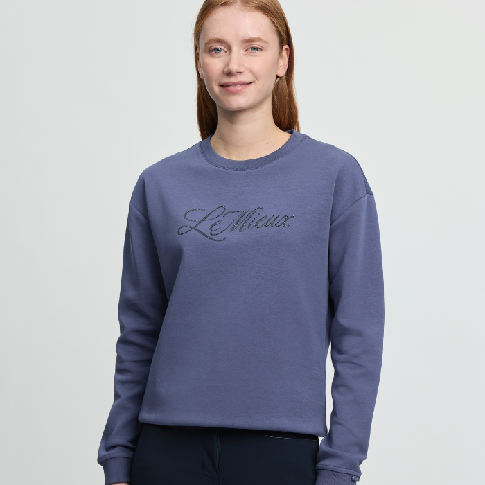 LeMieux Ladies Christina Crew Sweat-Fleeces, Sweaters & Jumpers-Eland Lodge