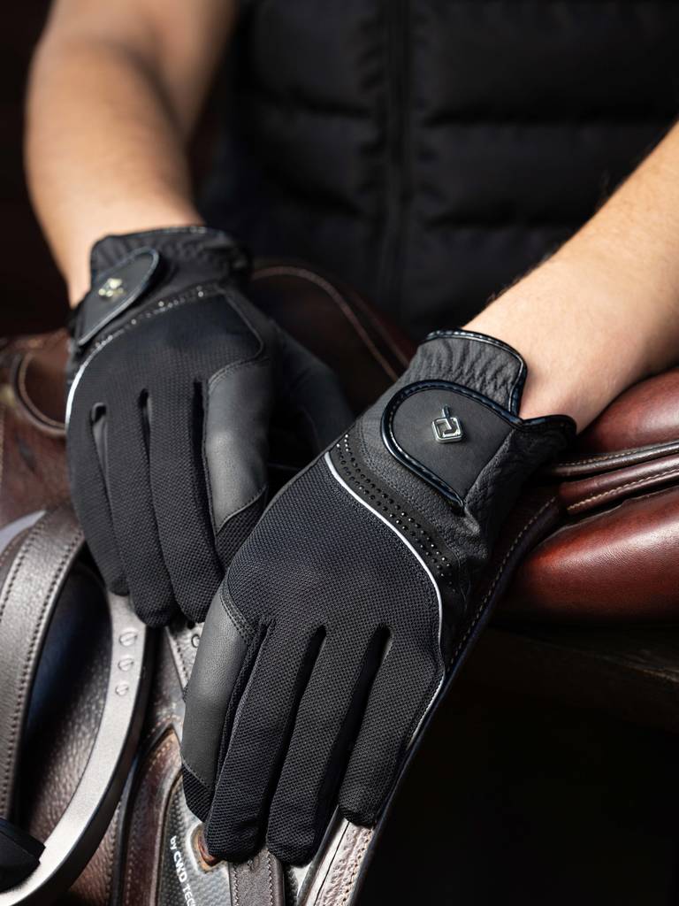 LeMieux Ladies Crystal Gloves-Riding Gloves-Eland Lodge