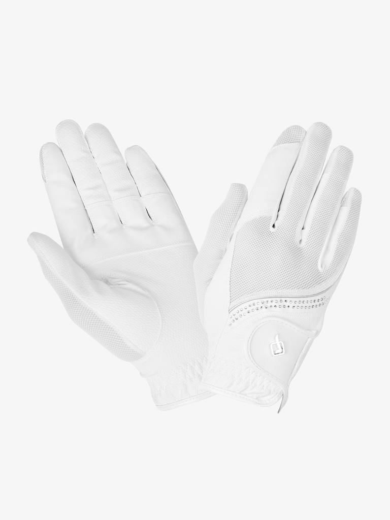 LeMieux Ladies Crystal Gloves-Riding Gloves-Eland Lodge