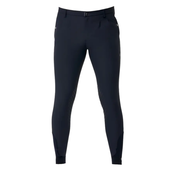 LeMieux Mens Elite Classic Pleated Breeches in Navy