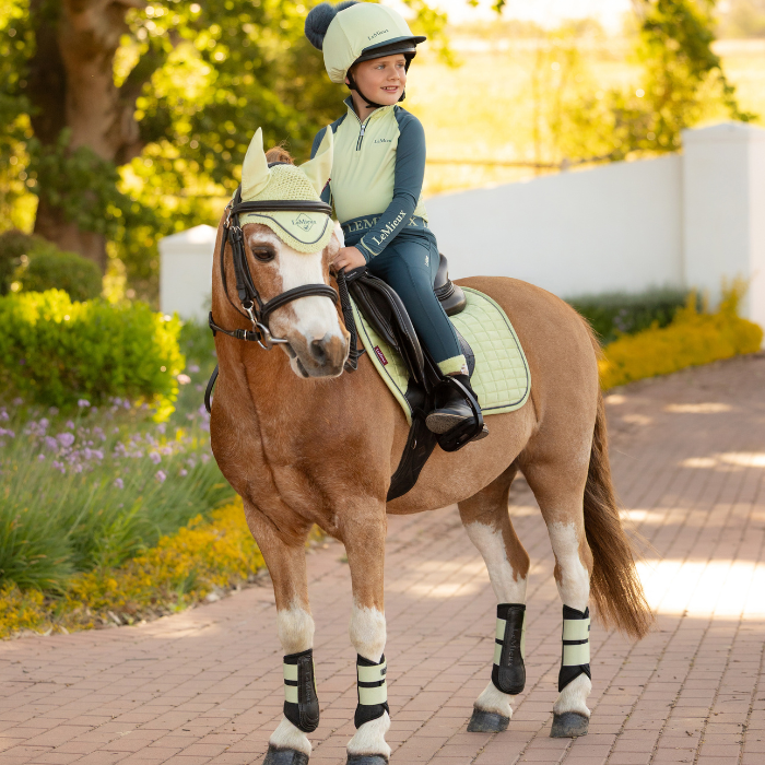 LeMieux Mini Suede Close Contact Saddle Pad - Spring 2026-Numnahs & Saddle Pads-Eland Lodge