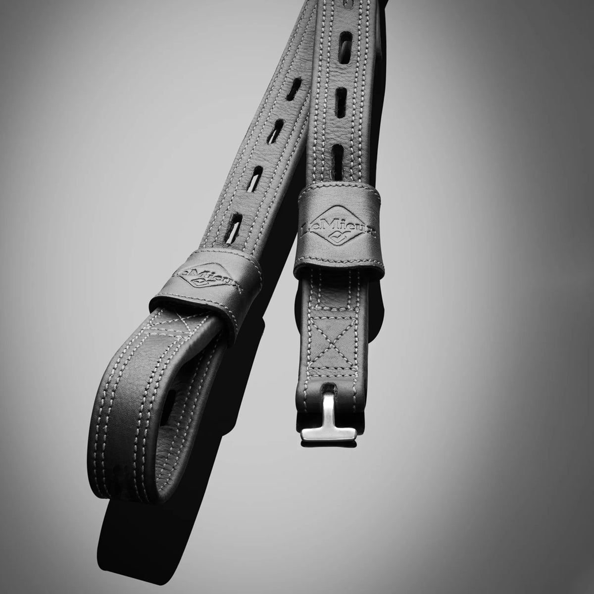 LeMieux Vector Close Contact Stirrup Leathers-Stirrups & Stirrup Leathers-Eland Lodge
