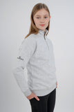 Mochara Children's Half Zip Sweatshirt-Fleeces, Sweaters & Jumpers-Eland Lodge