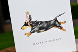 Molly Doodle Dandy Happy Birthday! Greeting Card-Greetings Cards-Eland Lodge