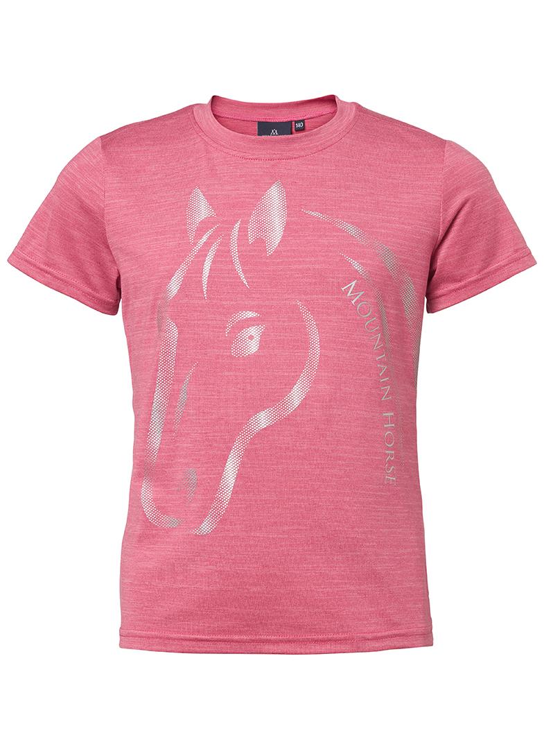 Mountain Horse Junior U&I Tech Tee-Polo's, Tops & T-Shirts-Eland Lodge