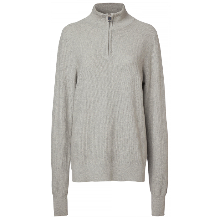 Mountain Horse Moss Cotton Cashmere 1/4 Zip Jumper-Fleeces, Sweaters & Jumpers-Eland Lodge