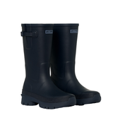 LeMieux AW26 Junior Bramshaw Welly Variant Colour Navy. A pair of navy wellingtons with 'LeMieux' brand name on white background. 