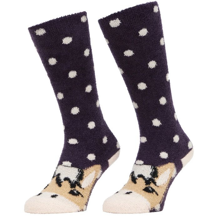 LeMieux Fluffy Character Socks Fjord
