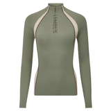 Green base layer with LEMIEUX branding on a white background