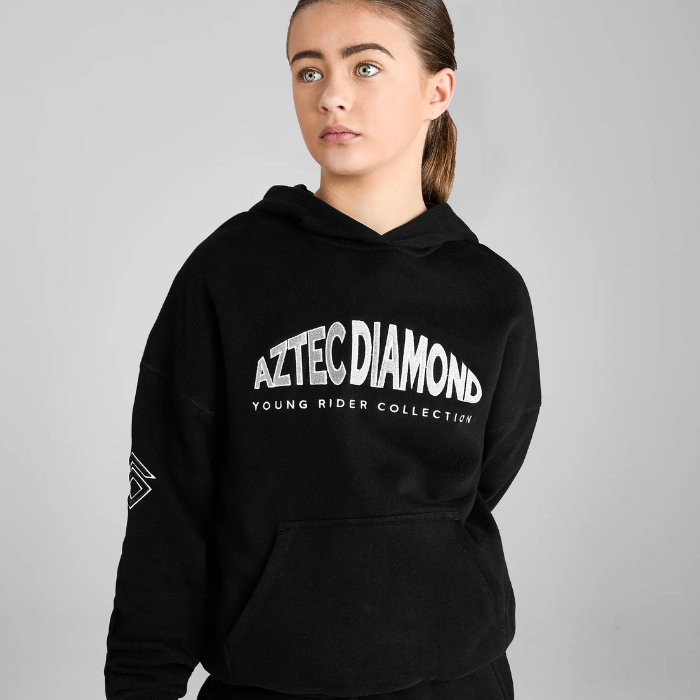 Aztec Diamond Young Rider Pull On Hoodie